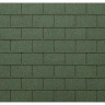 Битумная черепица Tegola Eco Roof Rectangular Mixed Green