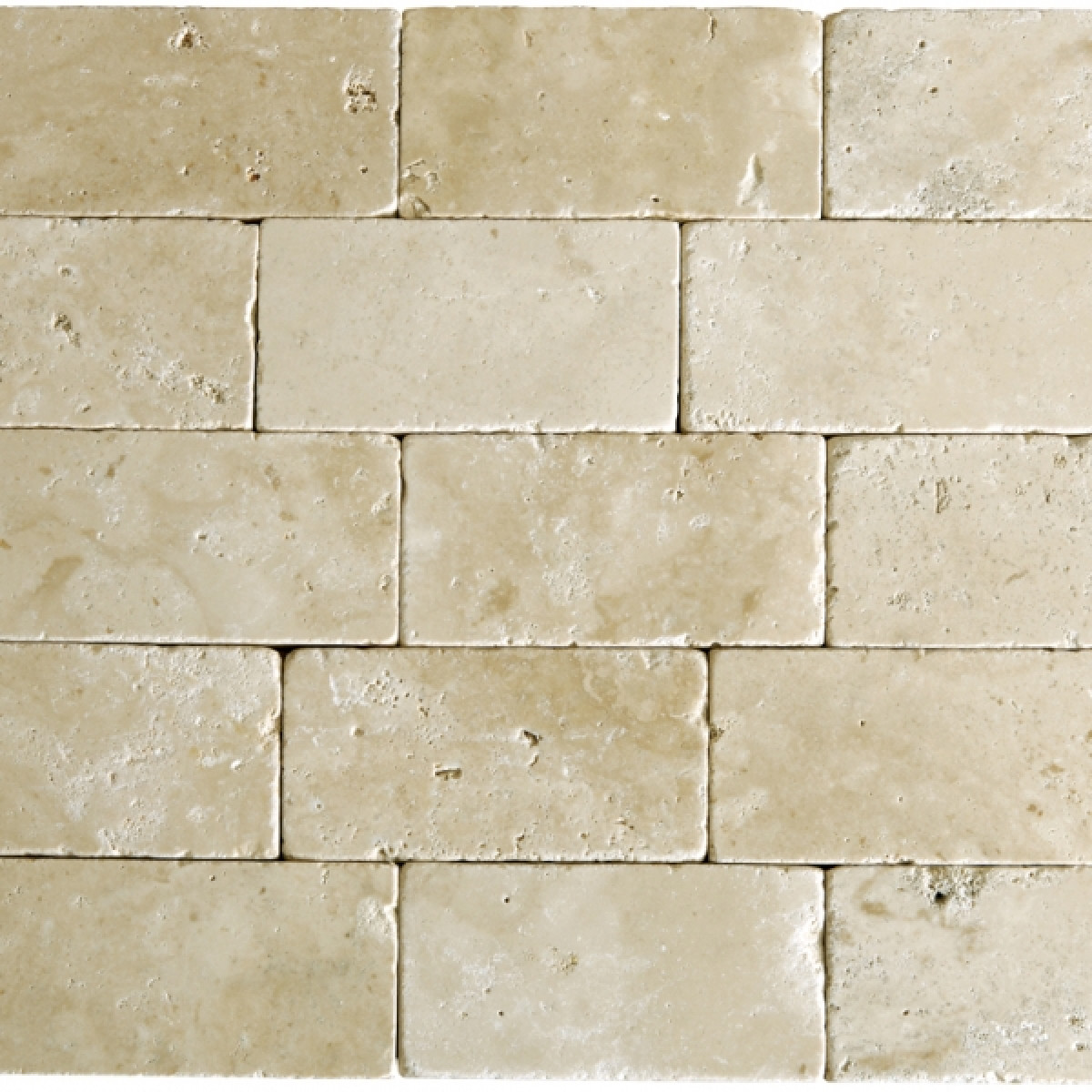 Плитка из травертина Tumbled 1,2*7,5*20 см