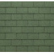 Битумная черепица Tegola Rectangular Premium Tone Green
