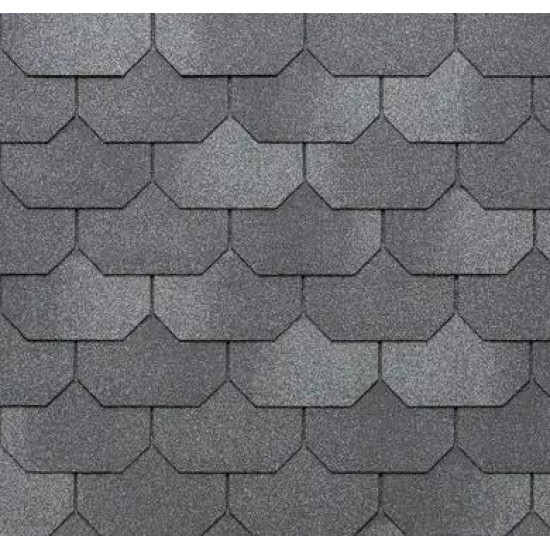 Битумная черепица Tegola Liberty Premium Slate Grey