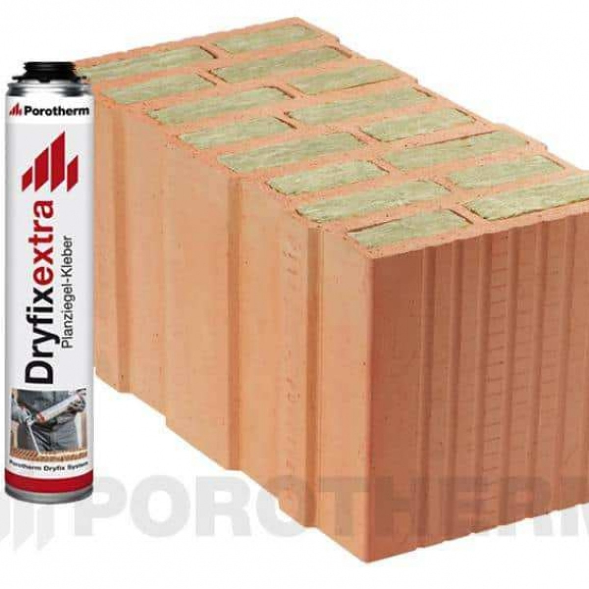 Керамический блок Porotherm 50 T Dryfix