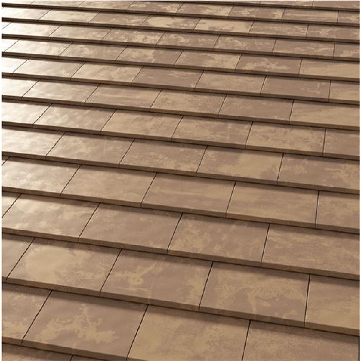 Керамическая черепица Tejas Borja Flat 5XL Tokyo Copper