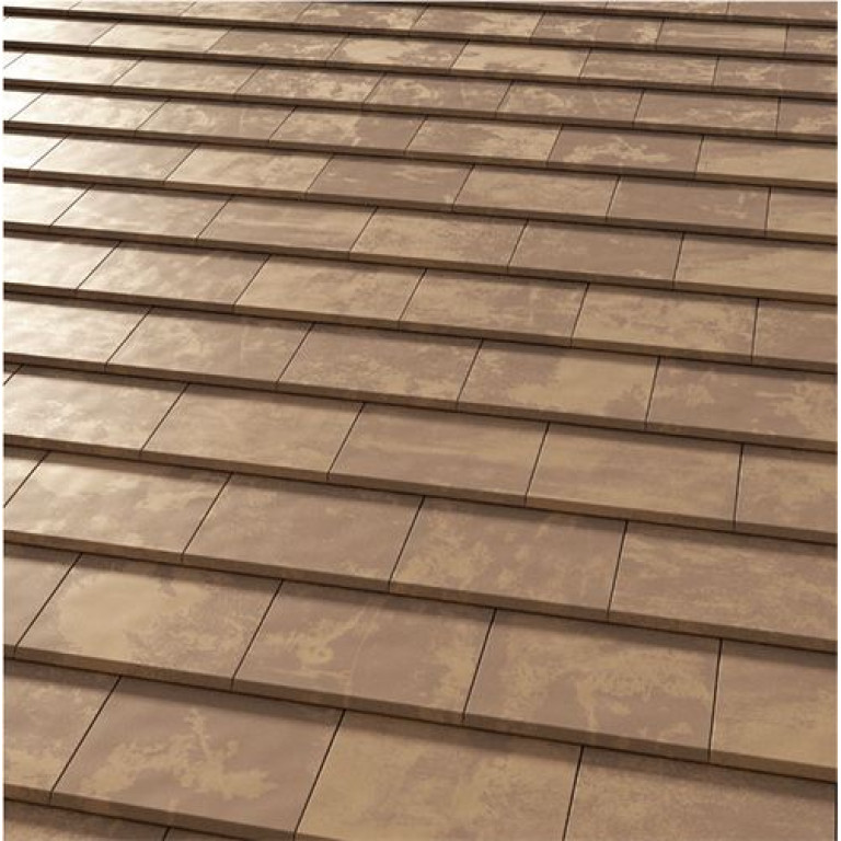 Керамическая черепица Tejas Borja Flat 5XL Tokyo Copper