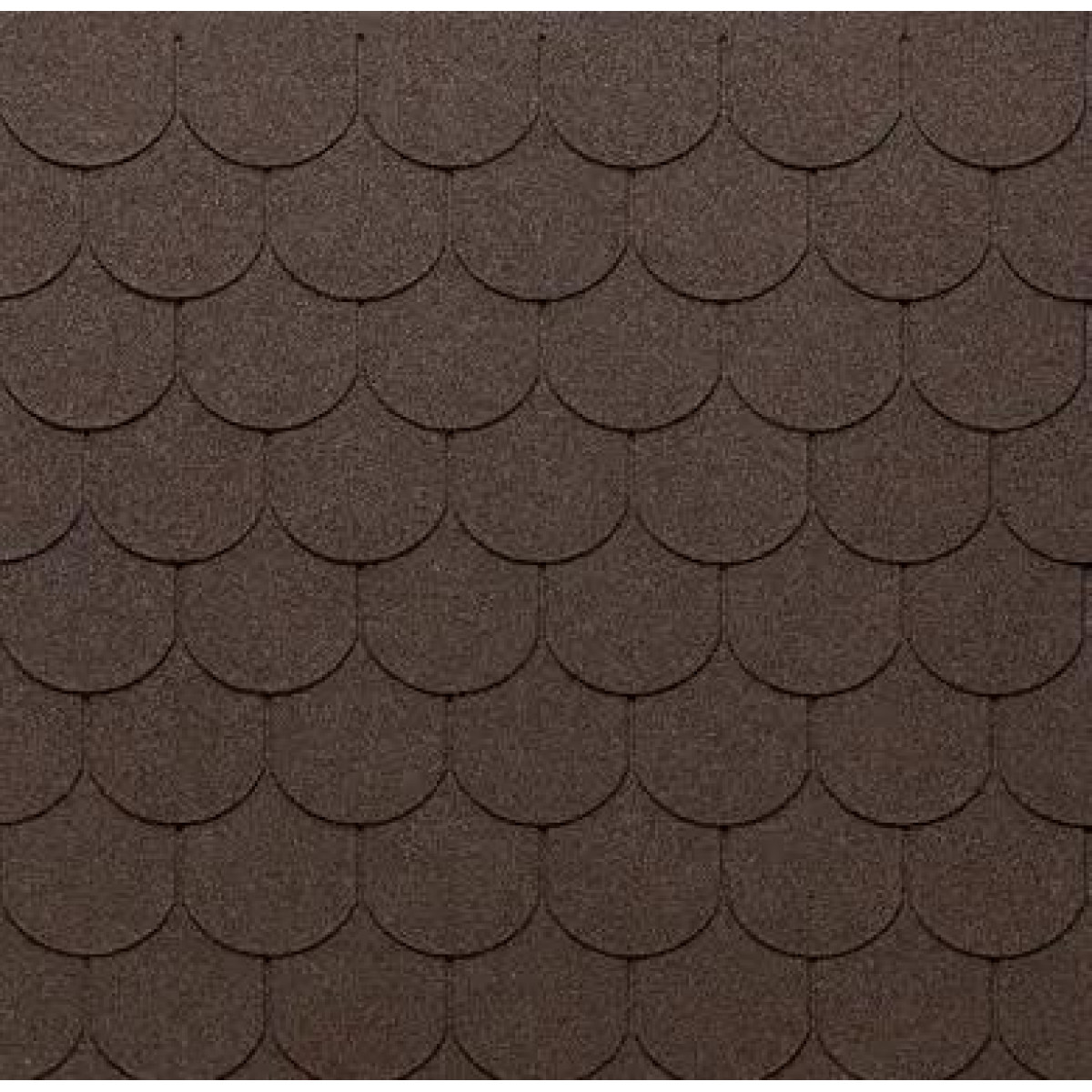Битумная черепица Tegola Eco Roof Traditional Mixed Brown