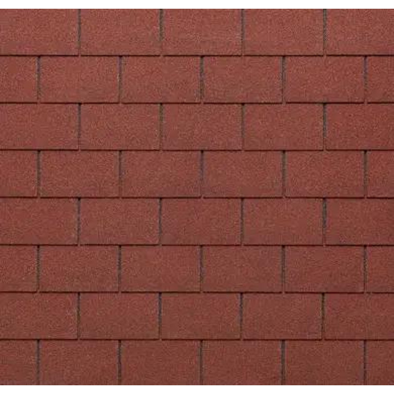 Битумная черепица Tegola Rectangular Premium Coppery Red