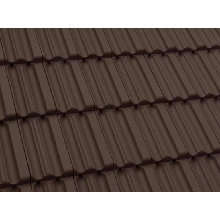 Керамическая черепица Cobert Logica Marselha коричневый