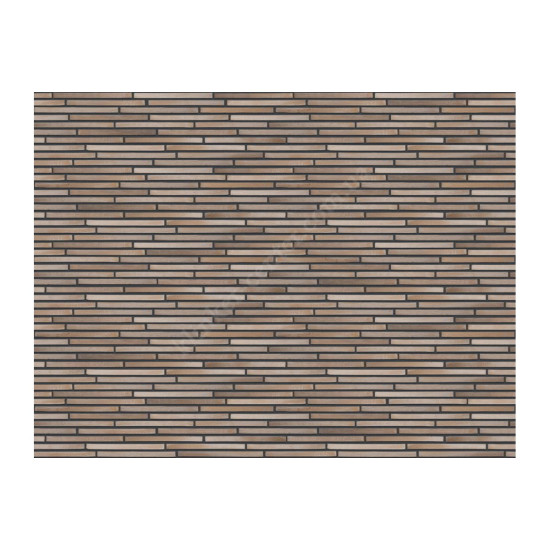 Длинный кирпич (ригель) S.Anselmo Corso CTGLB, 500x40x100 мм