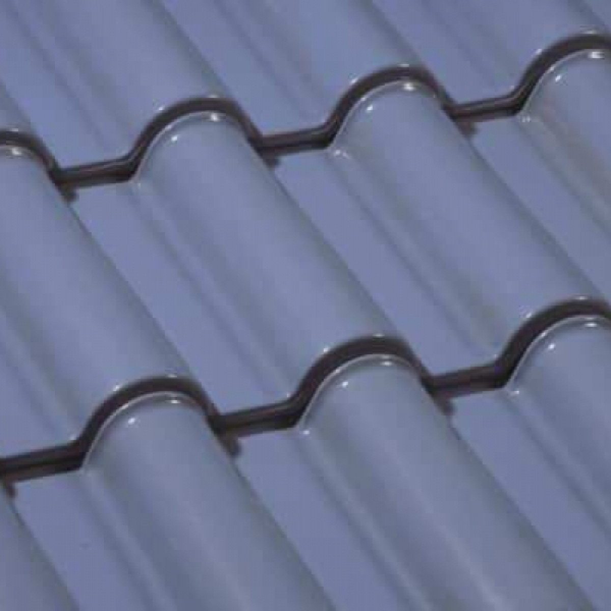 Керамическая черепица Umbelino TILE Glazed Небесно-голубая