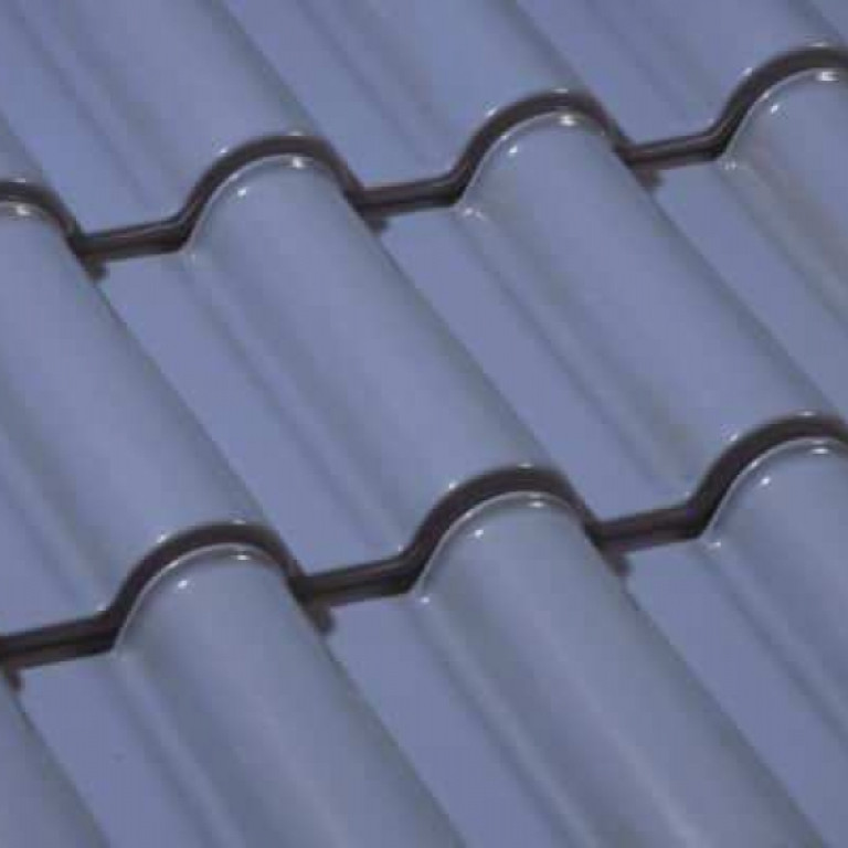 Керамическая черепица Umbelino TILE Glazed Небесно-голубая