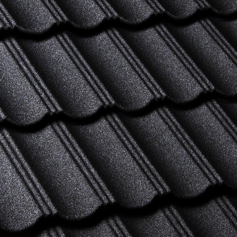 Композитная черепица Gerard Heritage Dark silver
