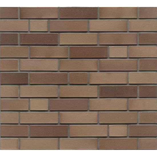 Клинкерный кирпич № 34 EG Grau Nuanciert Edelglanz