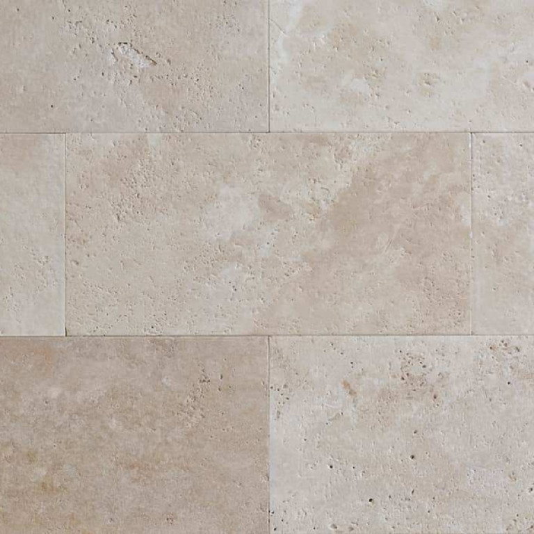 Травертин Light Brushed Ivory 1,2*30,5*61 см