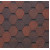 Битумная черепица Tegola Eco Roof Hexagonal Shaded Red