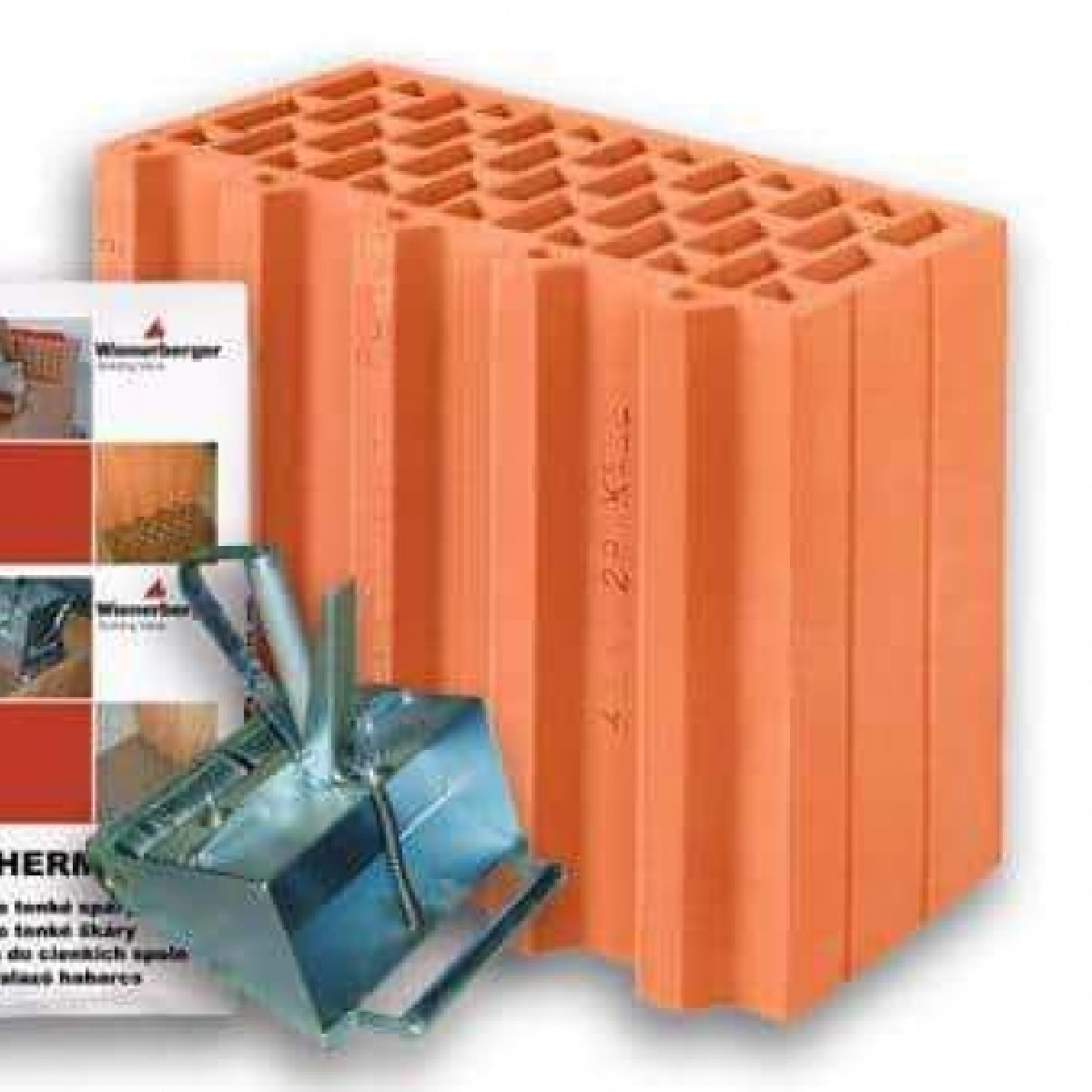 Керамический блок Porotherm 30 1/2 Profi
