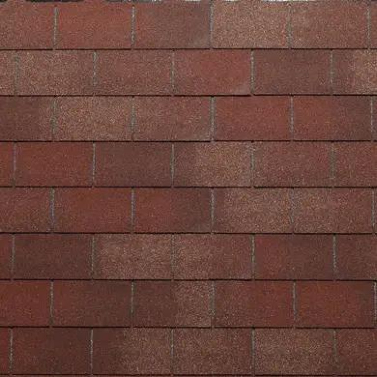 Битумная черепица Tegola Rectangular Premium Tone Red