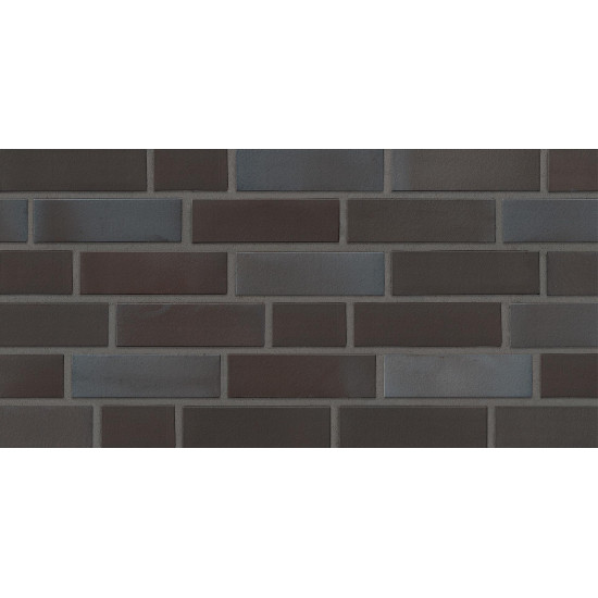 Клинкерная плитка Stroeher Metallic schwarz NF