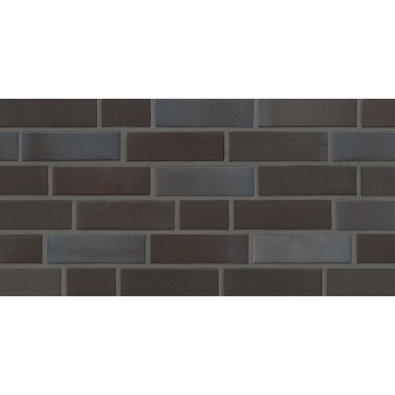 Клинкерная плитка Stroeher Metallic schwarz NF