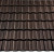 Керамическая черепица Braas Topaz 13V Тек (Глазурь)