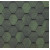 Битумная черепица Tegola Eco Roof Hexagonal Mixed Green