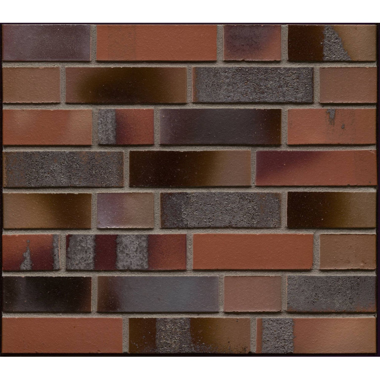 Клинкерный кирпич Feldhaus 570 NF Carbona