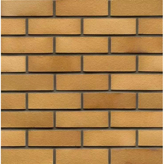 Клинкерный кирпич Muhr № 01 EG Niederlausitzer Gelb Edelglanz
