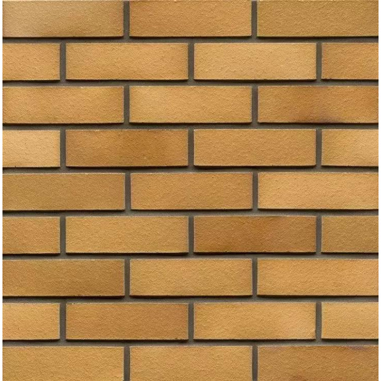 Клинкерный кирпич Muhr № 01 EG Niederlausitzer Gelb Edelglanz