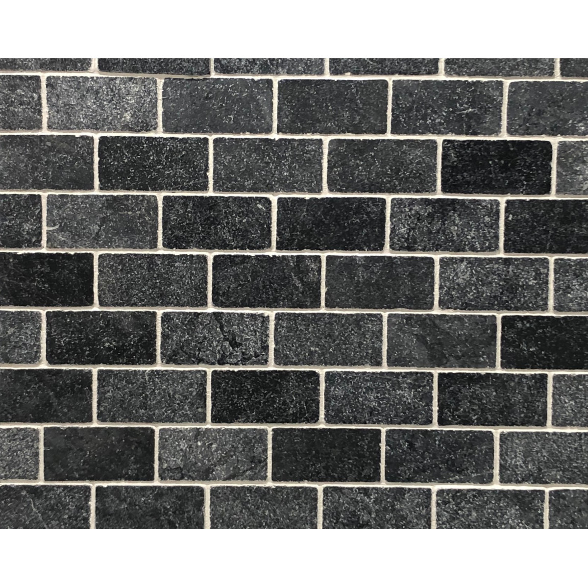 Мрамор Black Marble Tumbled Dark 1*7.5*15 см