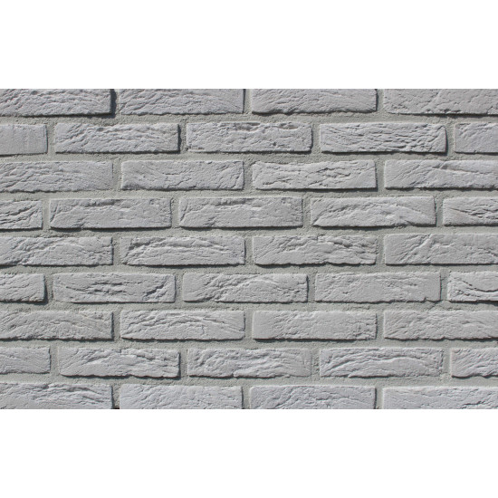 Фасадная плитка Loft Brick Старая Прага 01 Белый 209x49 мм
