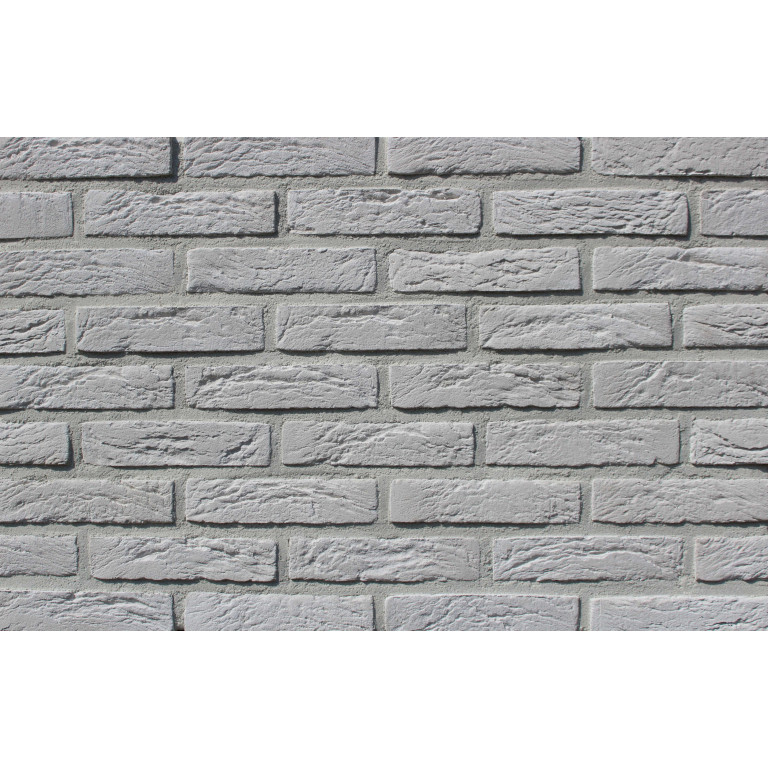 Фасадная плитка Loft Brick Старая Прага 01 Белый 209x49 мм