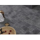 Мрамор Black Marble Tumbled French Pattern