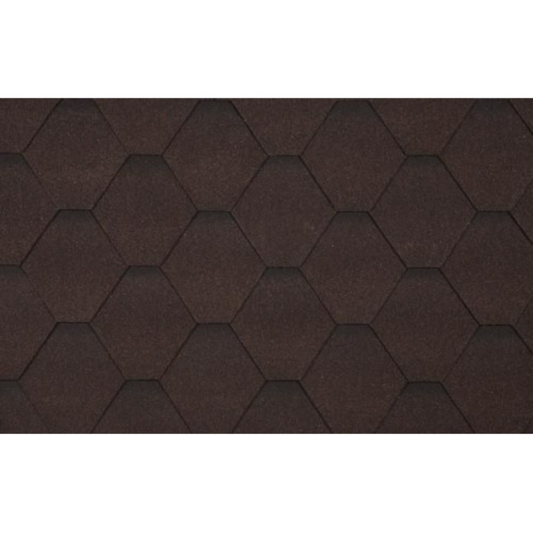 Битумная черепица Owens Corning Oak Euro (Bark Brown)