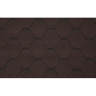 Битумная черепица Owens Corning Oak Euro (Bark Brown)