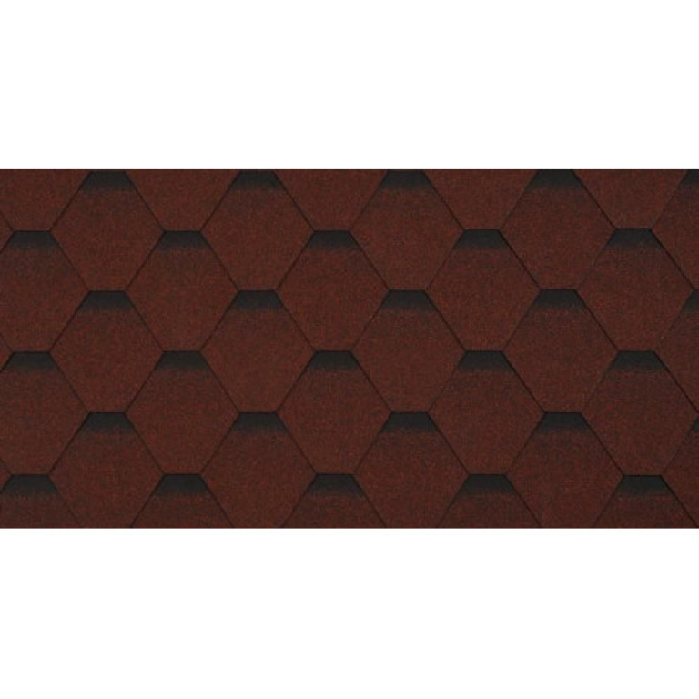 Битумная черепица Owens Corning Oak Euro (Asian Red)