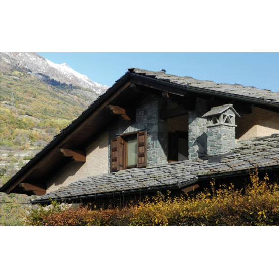 Фасадный камень B&B Verde Alpi 660