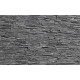 Фасадная панель из камня Black Slate Thin Set