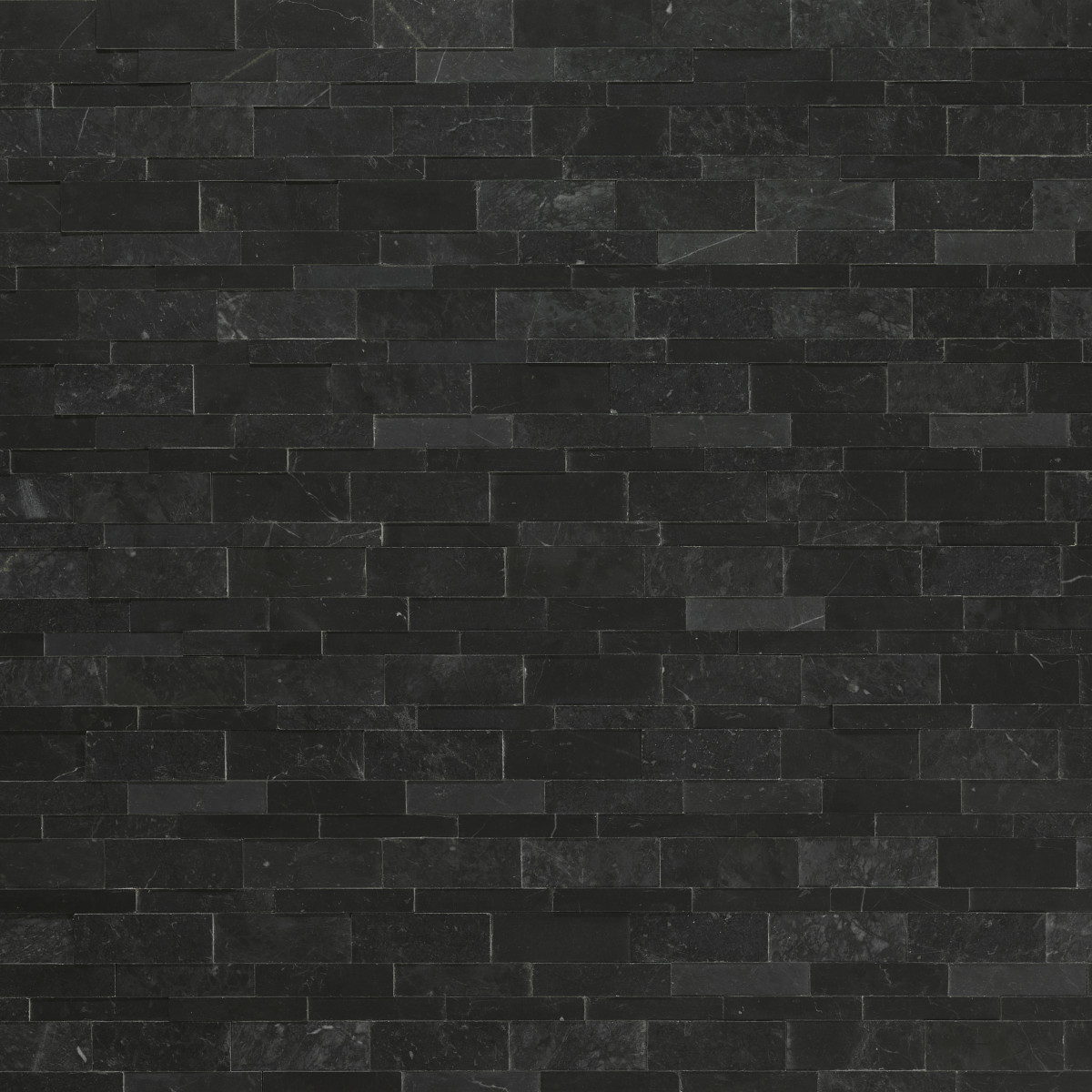 Мрамор Black Marble Filled&Honed Mosaik