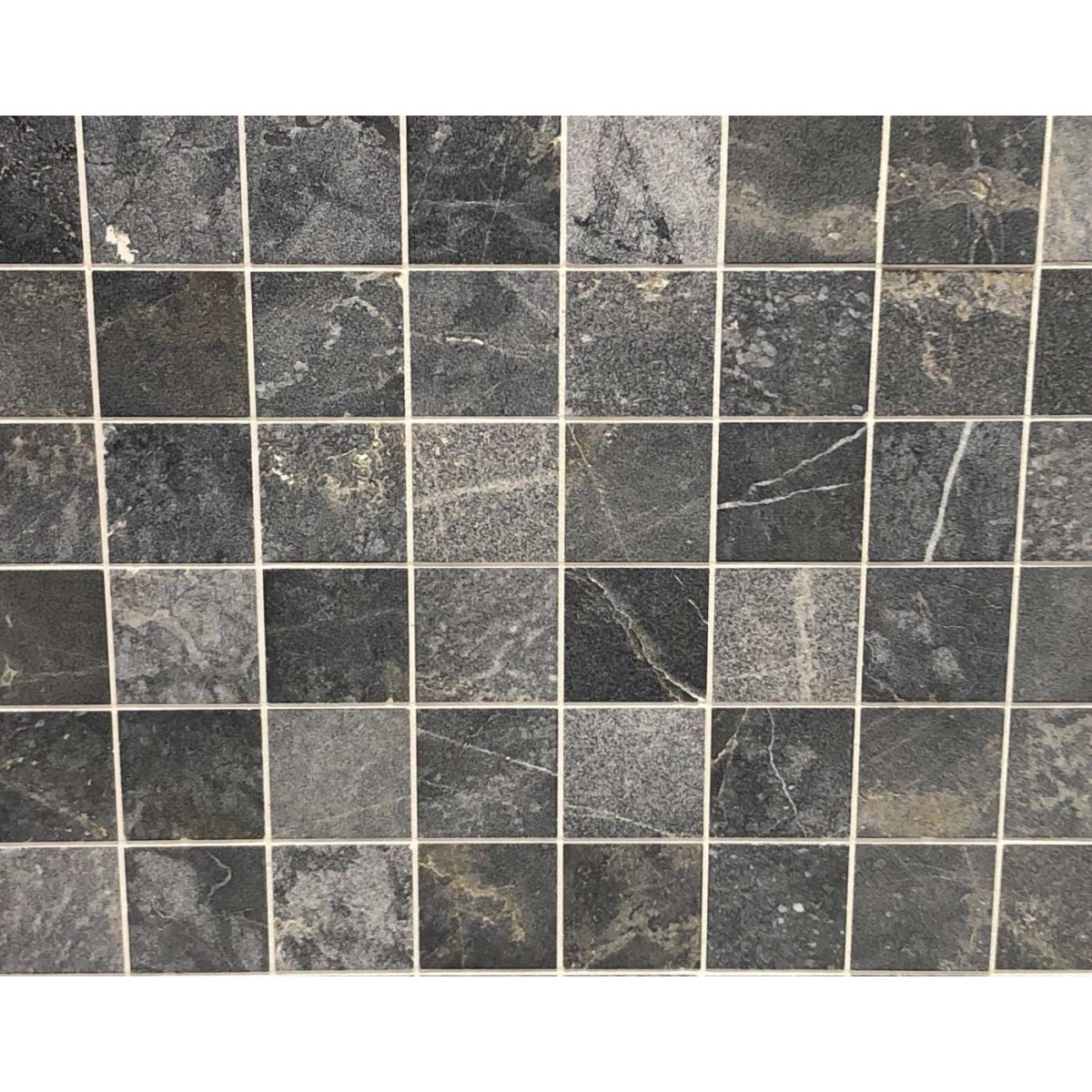 Мрамор Black Marble Sanblasted&Brushed Face 1*10*10 см