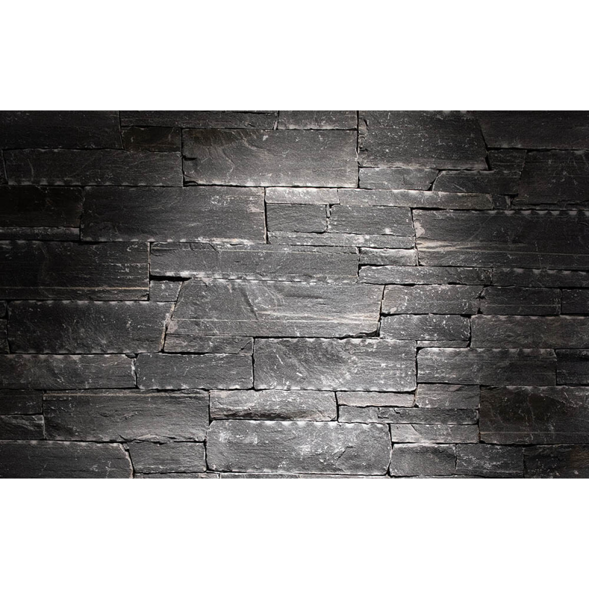 Фасадный камень Rock Face Flat Black 3-6cm