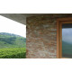 Фасадная панель из камня B&B Scaglia Canyon 800