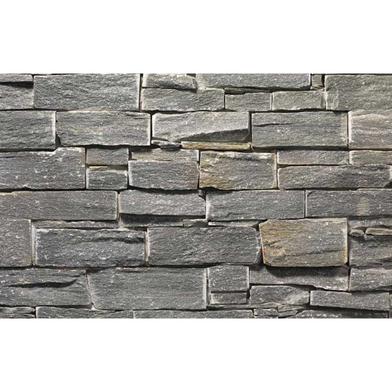 Фасадная панель из камня B&B Scaglia Grey 900