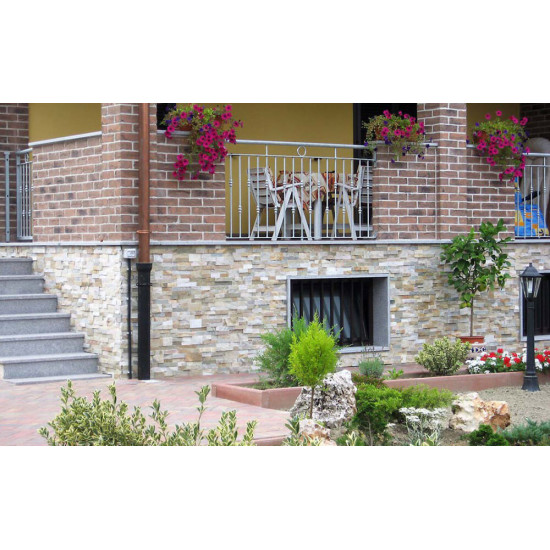 Фасадная панель из камня B&B Scaglia 700