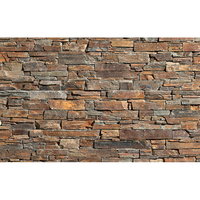 Фасадная панель из камня Multicolor Slate
