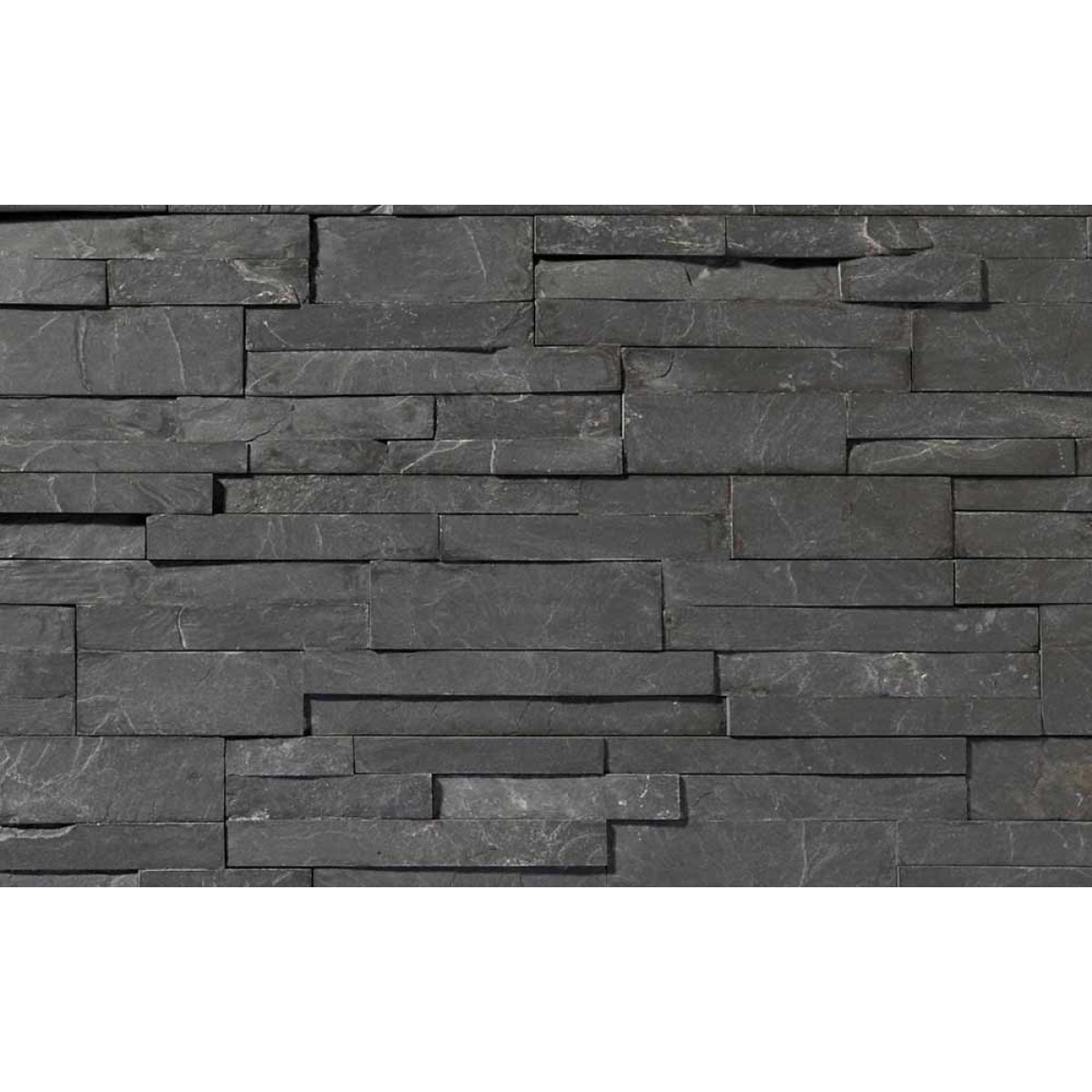 Фасадная панель из камня B&B Scaglia Nera 1100