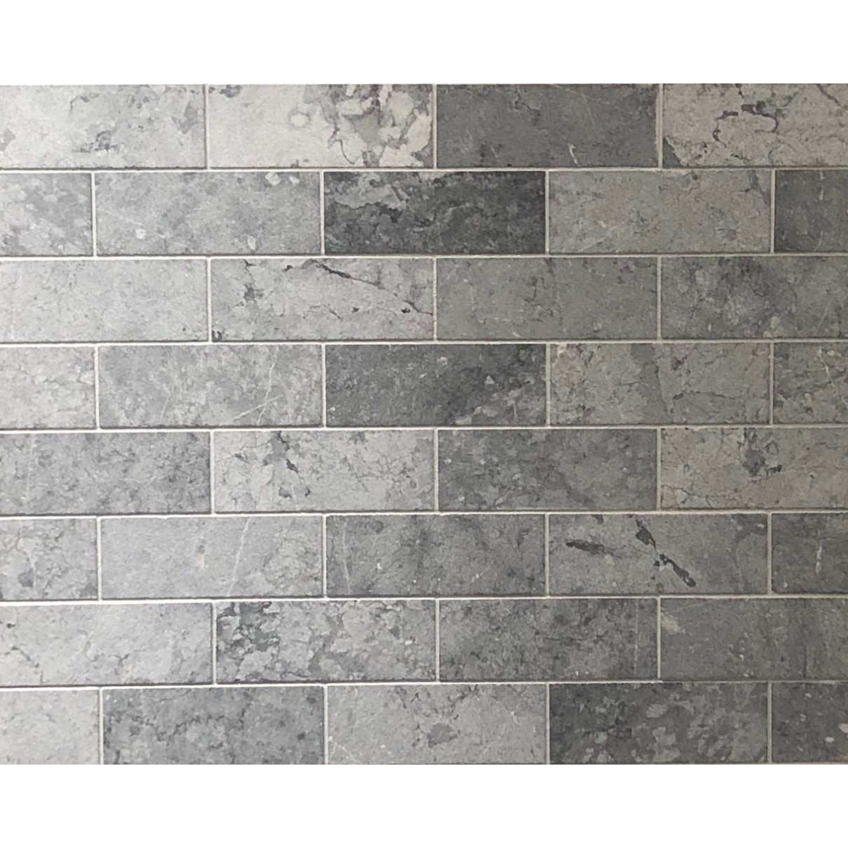 Мрамор Black Marble Sunblasted 1*7.5*20.3 см