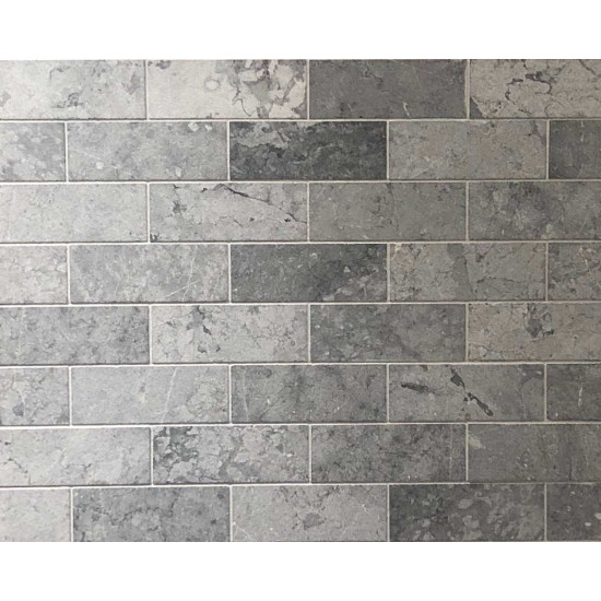 Мрамор Black Marble Sunblasted 1*7.5*20.3 см