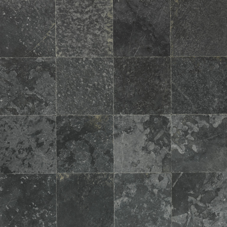 Мрамор Black Marble Tumbled Indigo 1.2*40.6*40.6 см