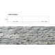 Фасадная панель из камня Long 3D Panel