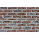Фасадная плитка Loft Brick МФ 50 NEW Красно-коричневый 190x50 мм