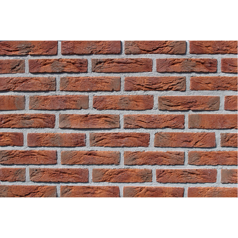 Фасадная плитка Loft Brick Старая Прага 03 Красный 209x49 мм