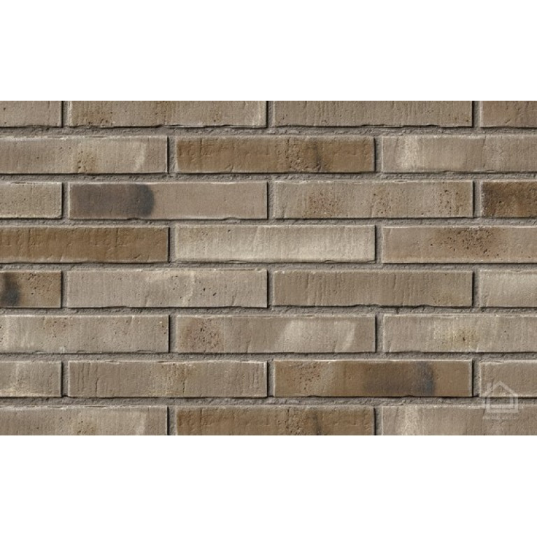 Клинкерная плитка АВС-Klinker Base grau Kohlebrand ziegelrau